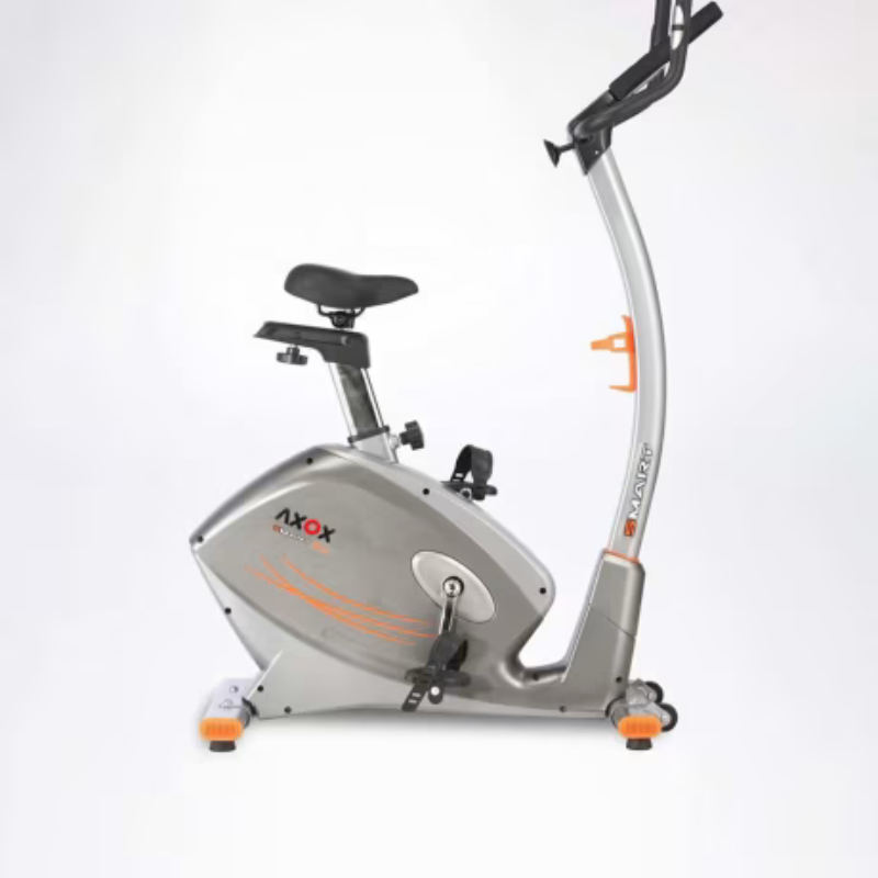 Axox 5.3 Inch Smart Upright Bike B51 Silver/Orange 