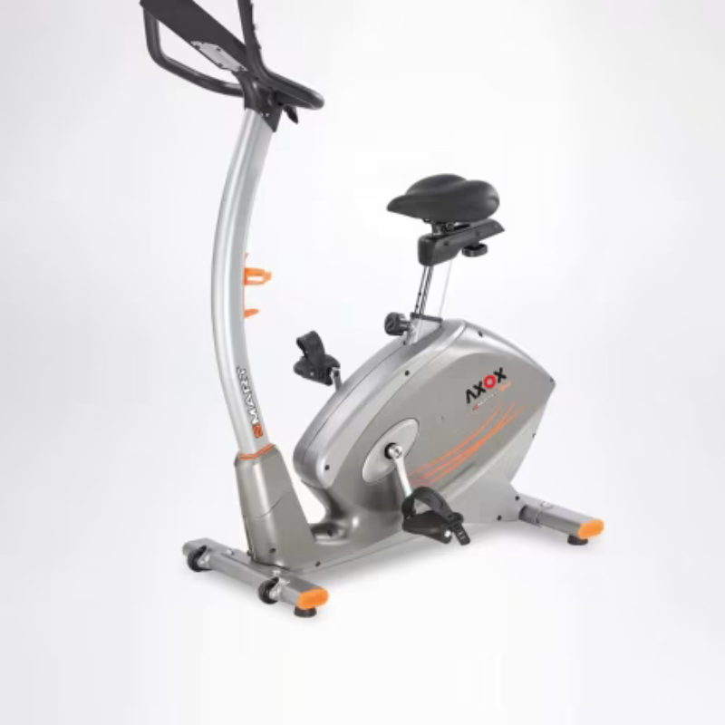 Axox 5.3 Inch Smart Upright Bike B51 Silver/Orange 