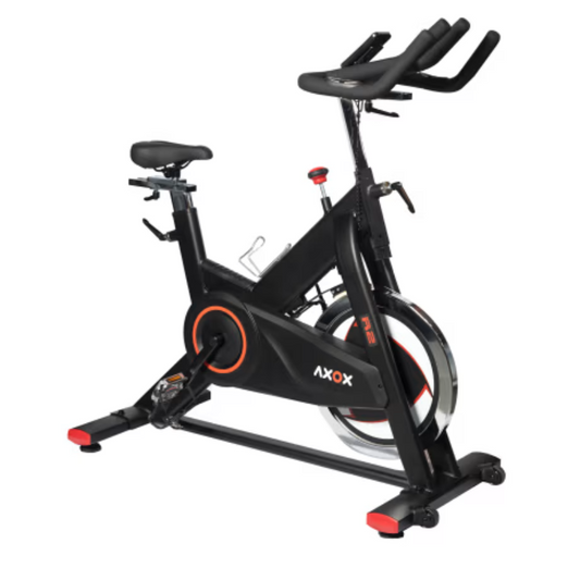 Axox s20-R2 Spinning Exercise Bike Black/Red