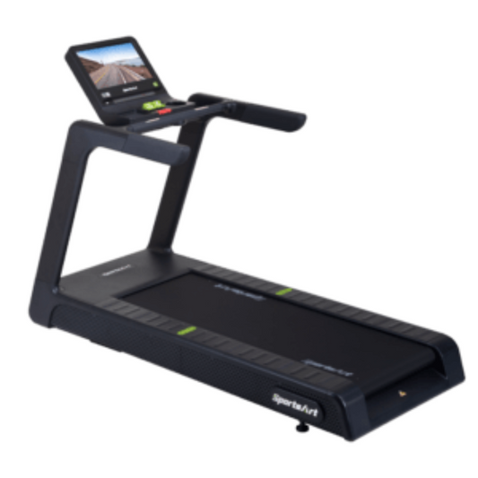 SportsArt T673-16″ Treadmill Black 